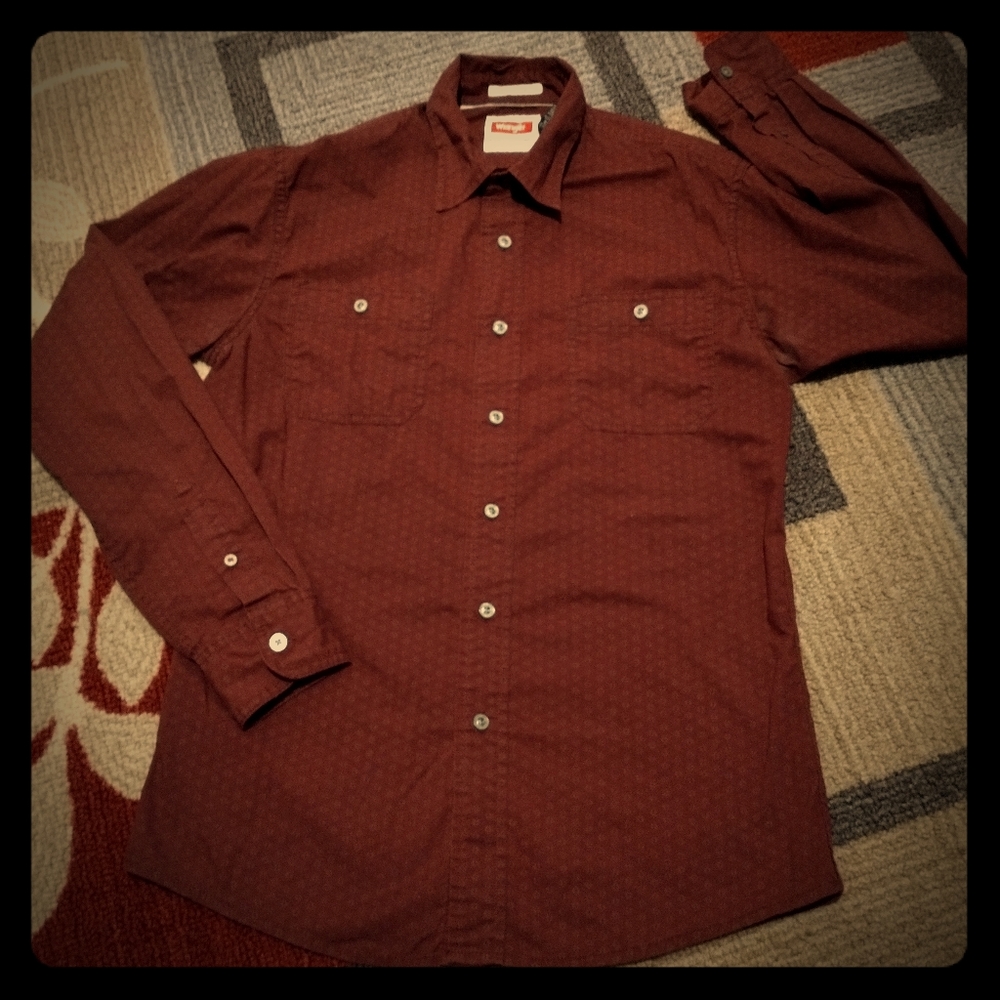 Wrangler men's SM buttondown